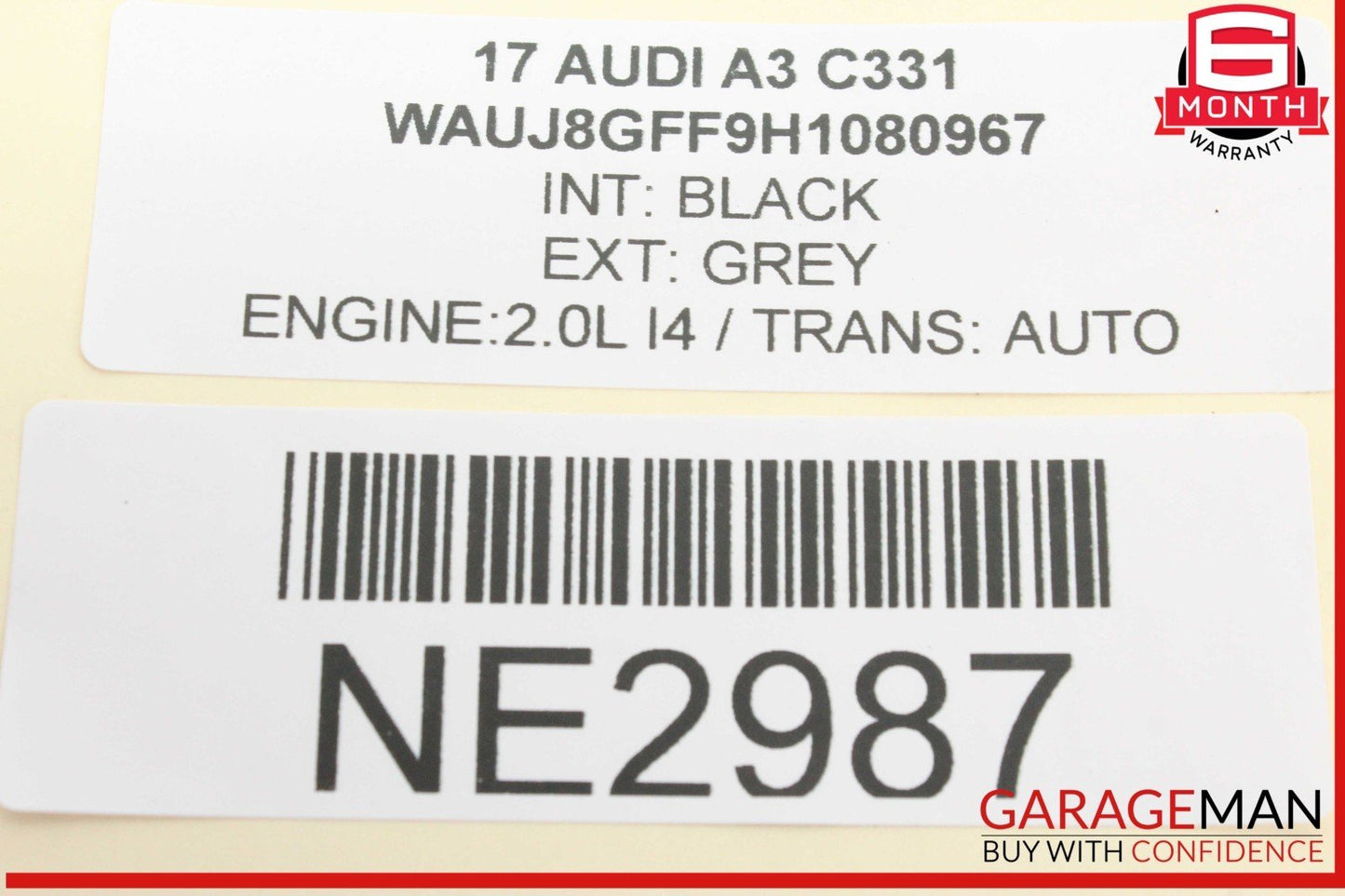17-20 Audi A3 S3 RS3 Rear Left Driver Side Blind Spot Radar Sensor Module OEM