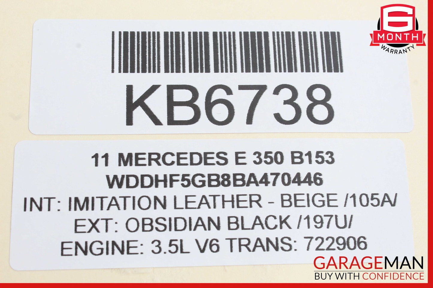 08-18 Mercedes W212 E350 C300 E400 Front Right Side Door Control Module OEM