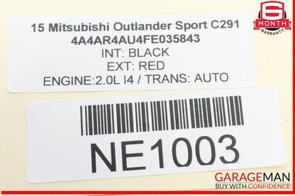 14-15 Mitsubishi Outlander Sport Front Left Side Accelerator Throttle Pedal OEM
