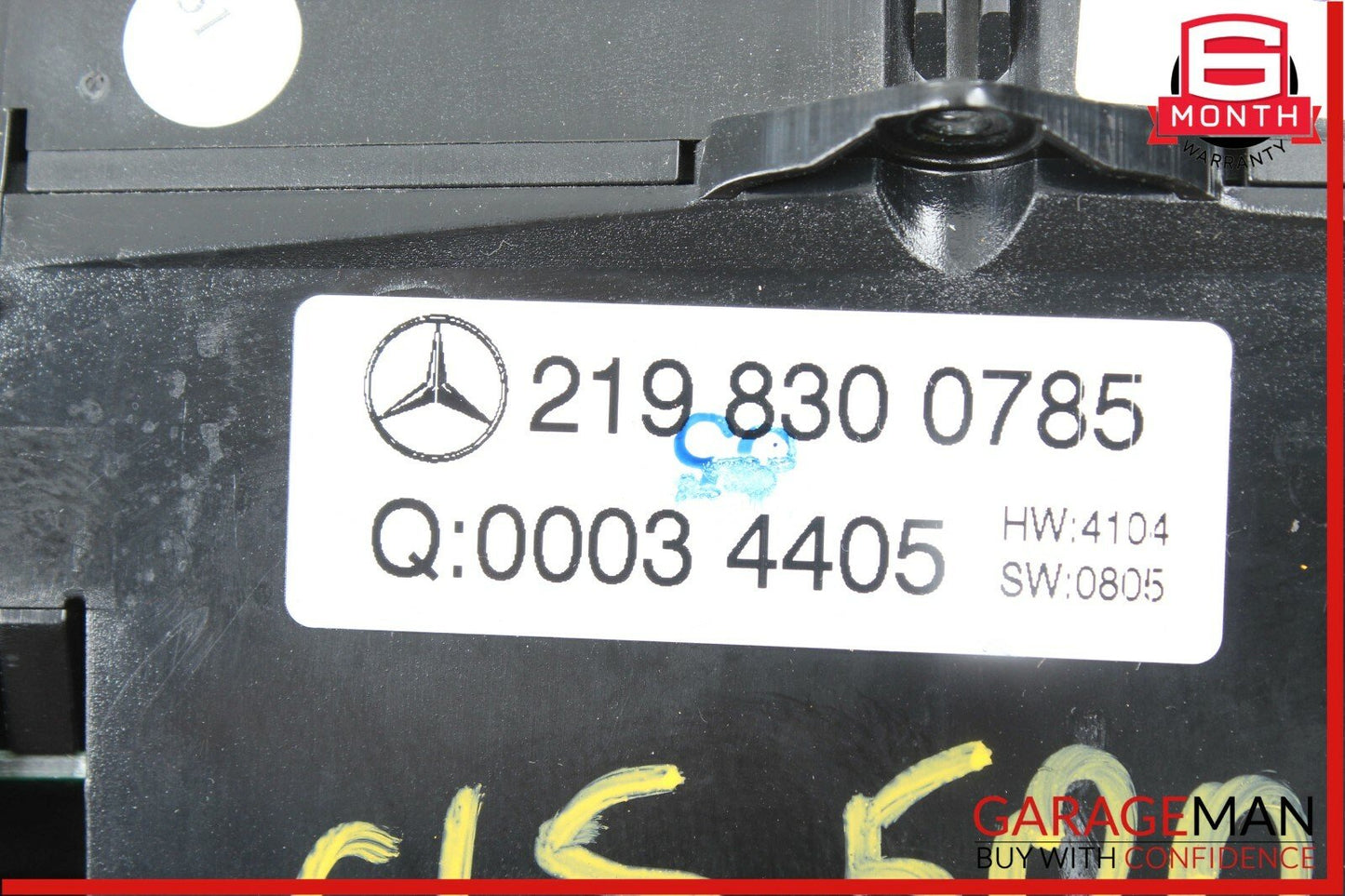 06-11 Mercedes W219 CLS500 CLS550 AC A/C Climate Control Unit 2198300785 OEM