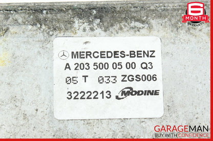 03-05 Mercedes W203 C230 Intercooler Air Cooler Radiator 2035000500 OEM