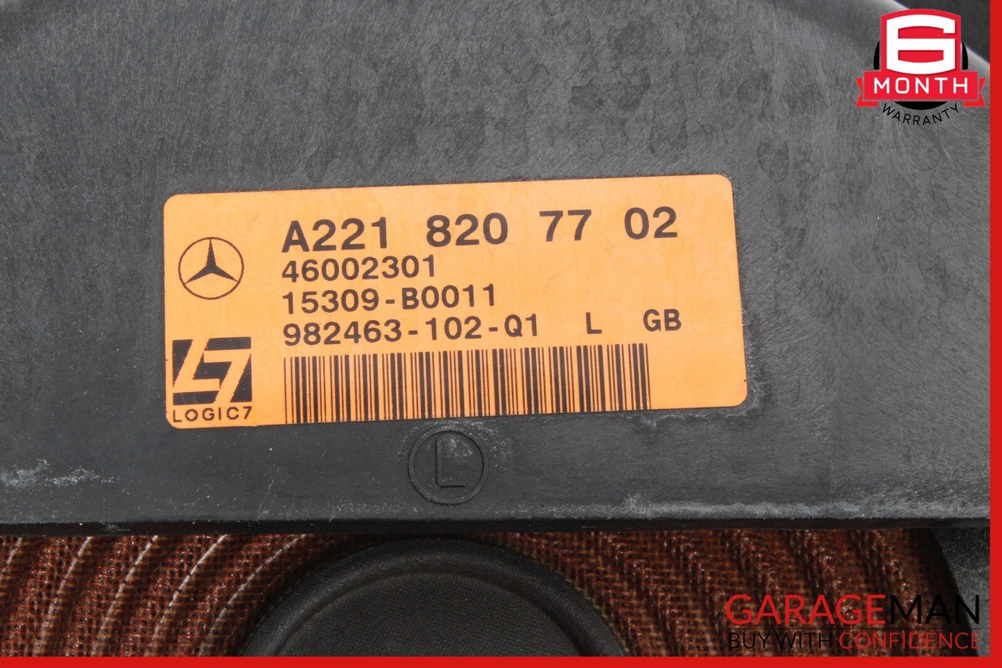 10-13 Mercedes W221 S550 S400 S63 AMG Door Speaker Front Left Driver Side OEM