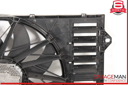 10-16 Porsche Panamera 970 Radiator Engine Electric Cooling Fan Shroud Assy OEM
