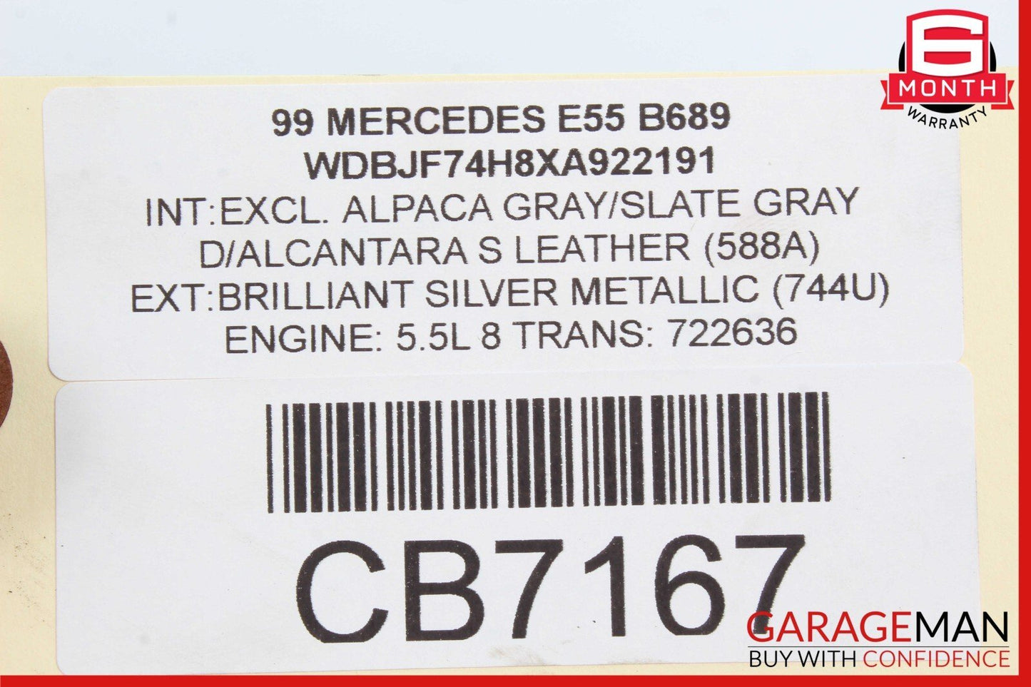 98-02 Mercedes W210 E55 E320 Rear Left / Right Upper Control Camber Strut Arm