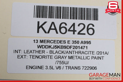 08-18 Mercedes C250 E400 E350 SLK250 Front Left Side Door Control Module Unit