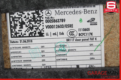 14-19 Mercedes W117 CLA250 Front Right Side Interior Door Trim Panel Cover Assy