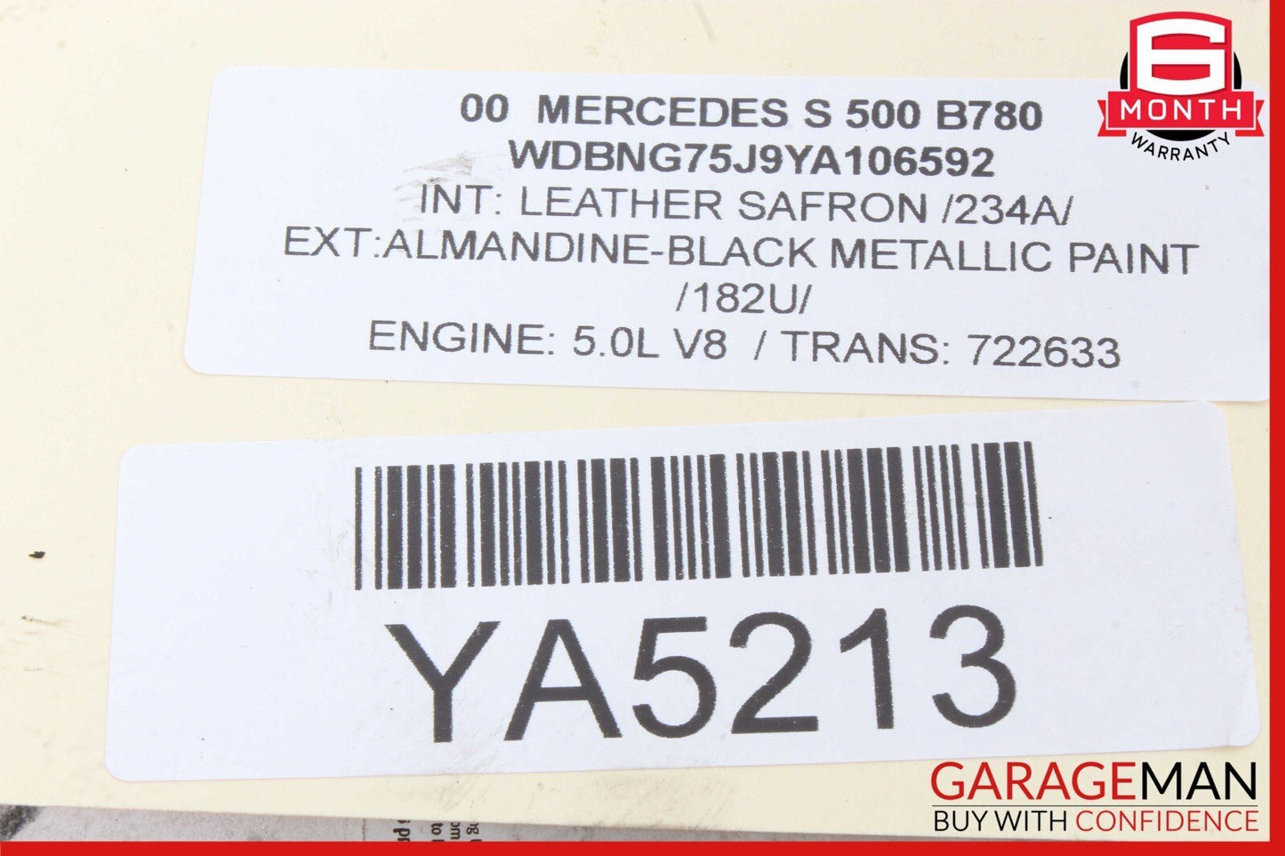 98-13 Mercedes W220 S500 SL500 CL65 AMG Engine Motor Flywheel 1120320247 OEM