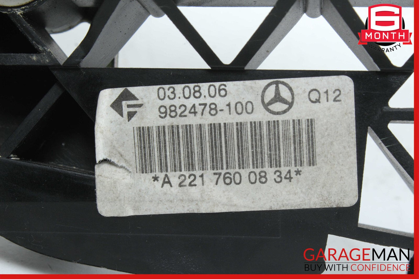 07-13 Mercedes W221 S550 S63 AMG Rear Right Exterior Door Handle Keyless Go OEM