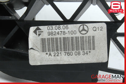 07-13 Mercedes W221 S550 S63 AMG Rear Right Exterior Door Handle Keyless Go OEM