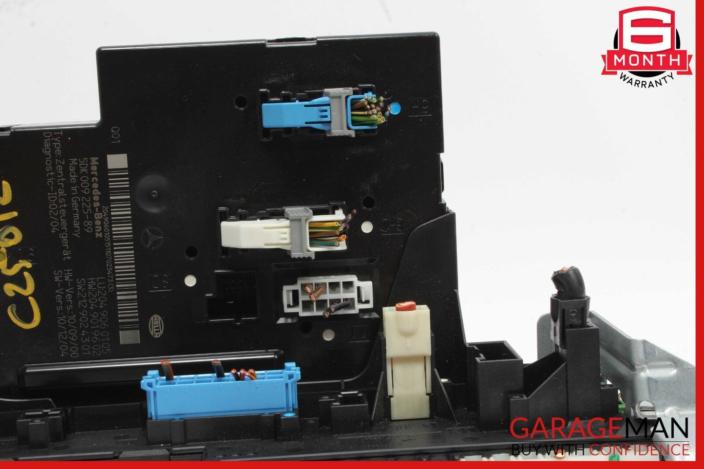 10-14 Mercedes W204 C250 C300 C350 Rear Fuse Relay Box 2049060105 OEM