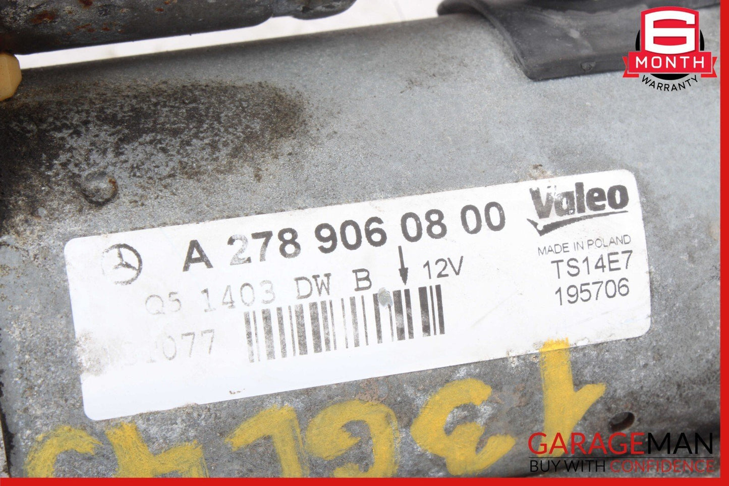 12-17 Mercedes X166 GL450 S550 CL550 E550 Engine Starter Motor 2789060800 OEM