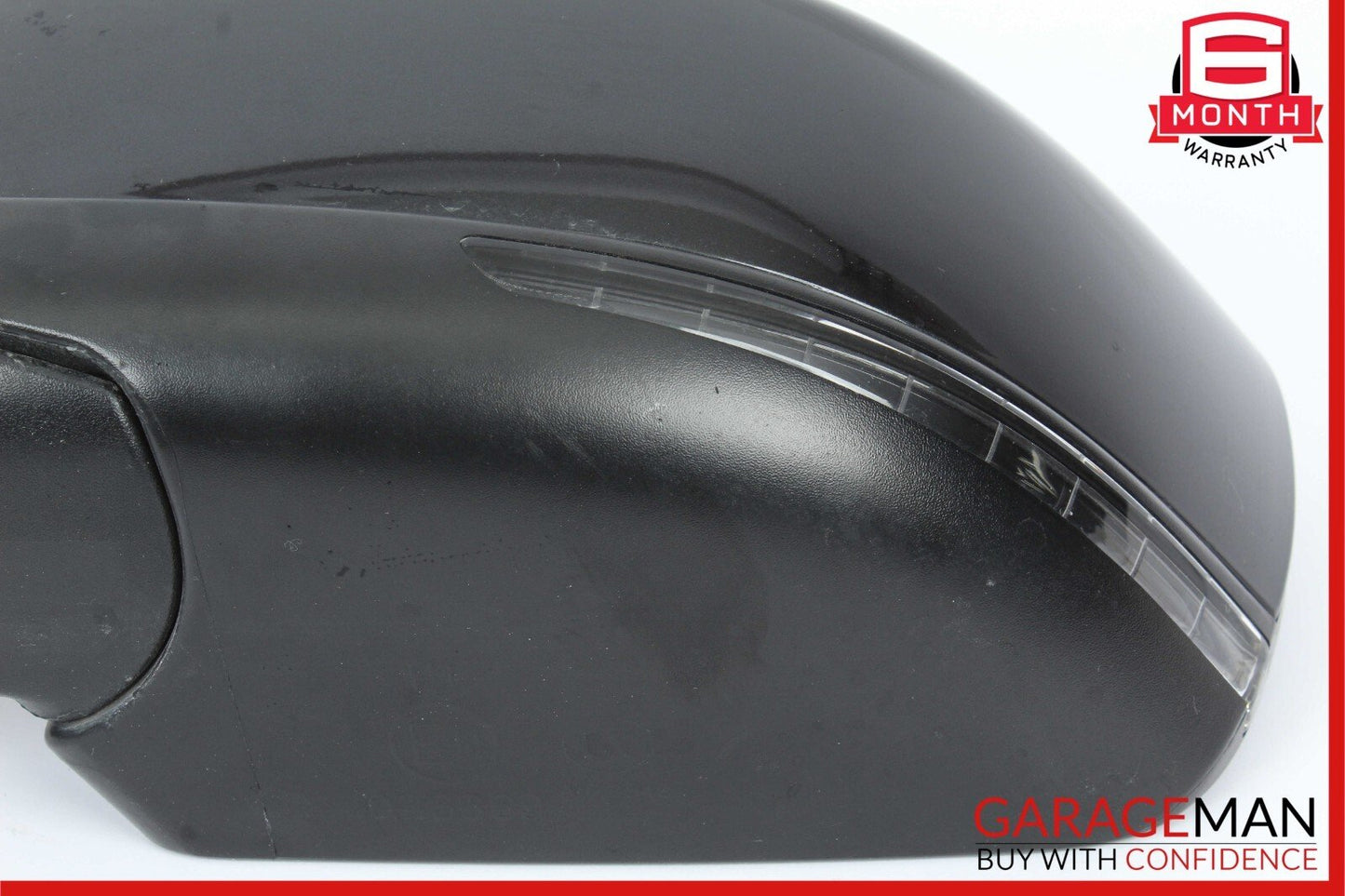 14-17 Maserati Ghibli Front Left Driver Side Mirror Door Rear View Black OEM