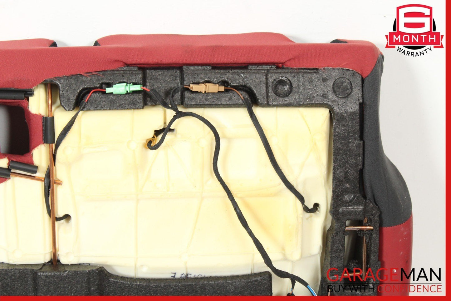 15-24 Porsche Macan 95B Rear Lower Bottom Seat Cushion Red OEM
