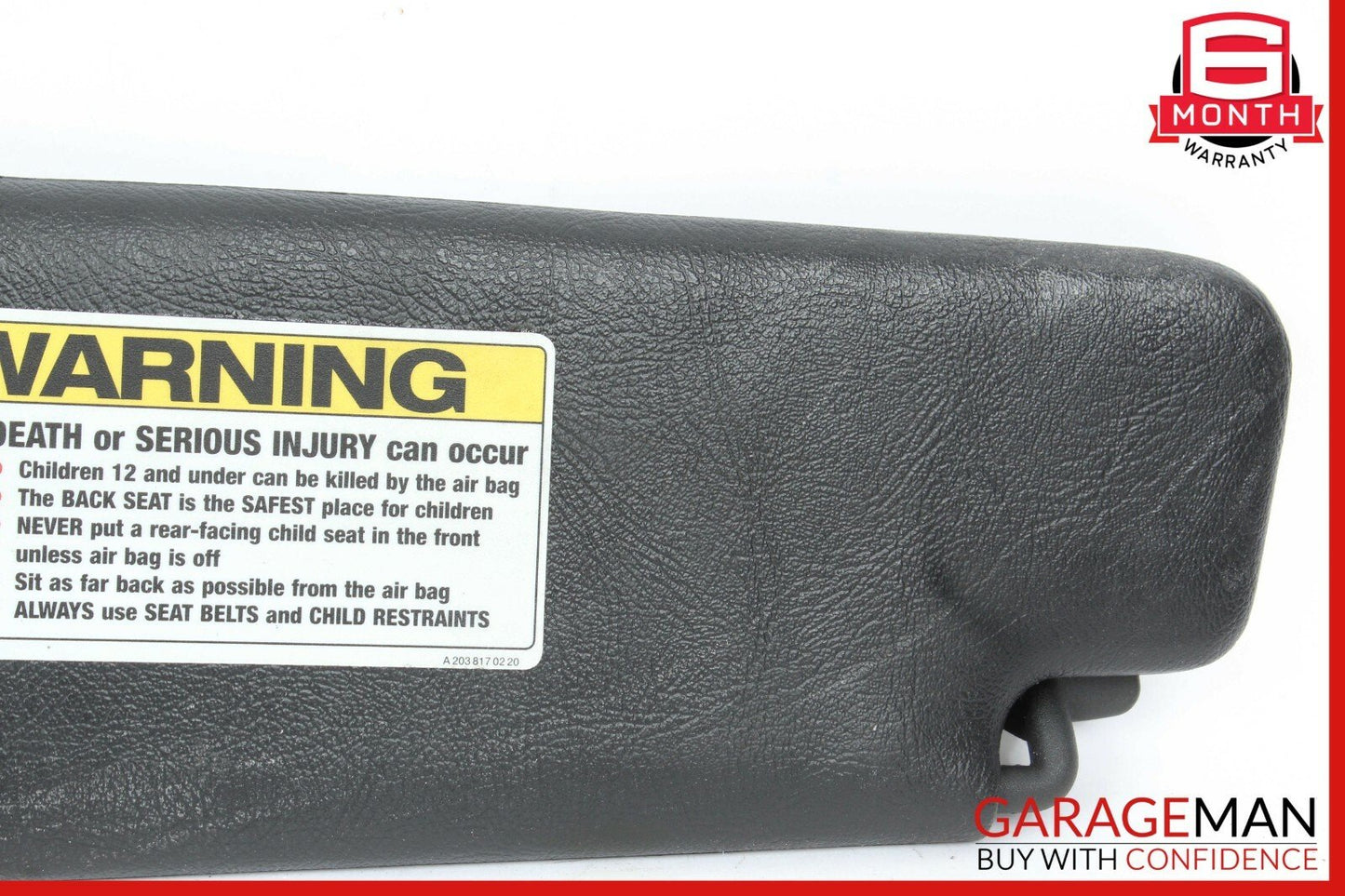 97-04 Mercedes R170 SLK320 Front Right Side Sunvisor Sun Visor Sunshade OEM