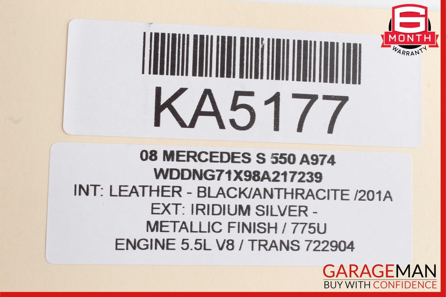 07-14 Mercedes W221 S550 CL600 Instrument Cluster Control Switch 2218701758 OEM