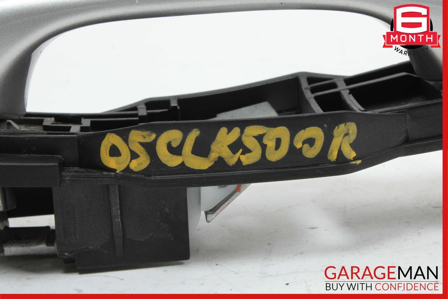 03-09 Mercedes W209 CLK500 Front Right Side Exterior Door Handle Silver OEM