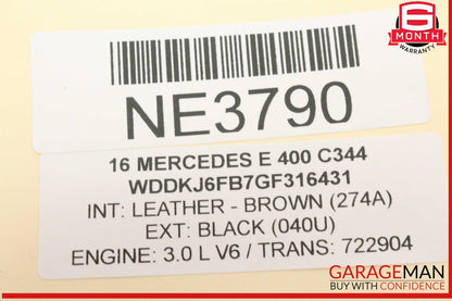 14-17 Mercedes W207 E400 E550 Left Driver Side Dashboard AC A/C Air Vent OEM