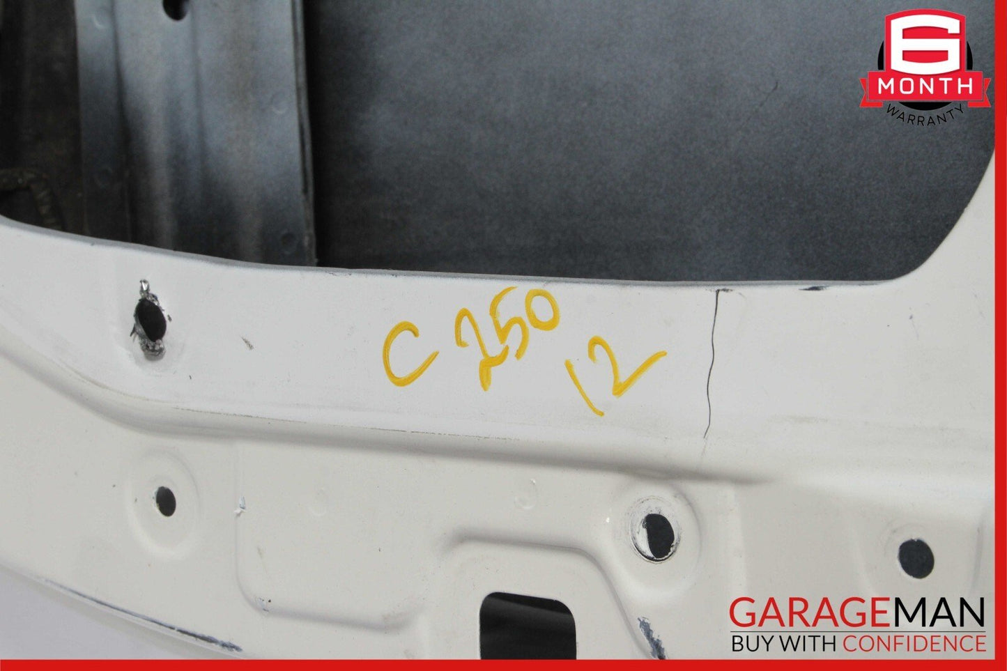 12-14 Mercedes W204 C350 C250 Coupe Front Right Side Exterior Door Shell White