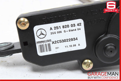 06-13 Mercedes X164 GL450 ML350 Rear Right Quarter Window Regulator Motor OEM