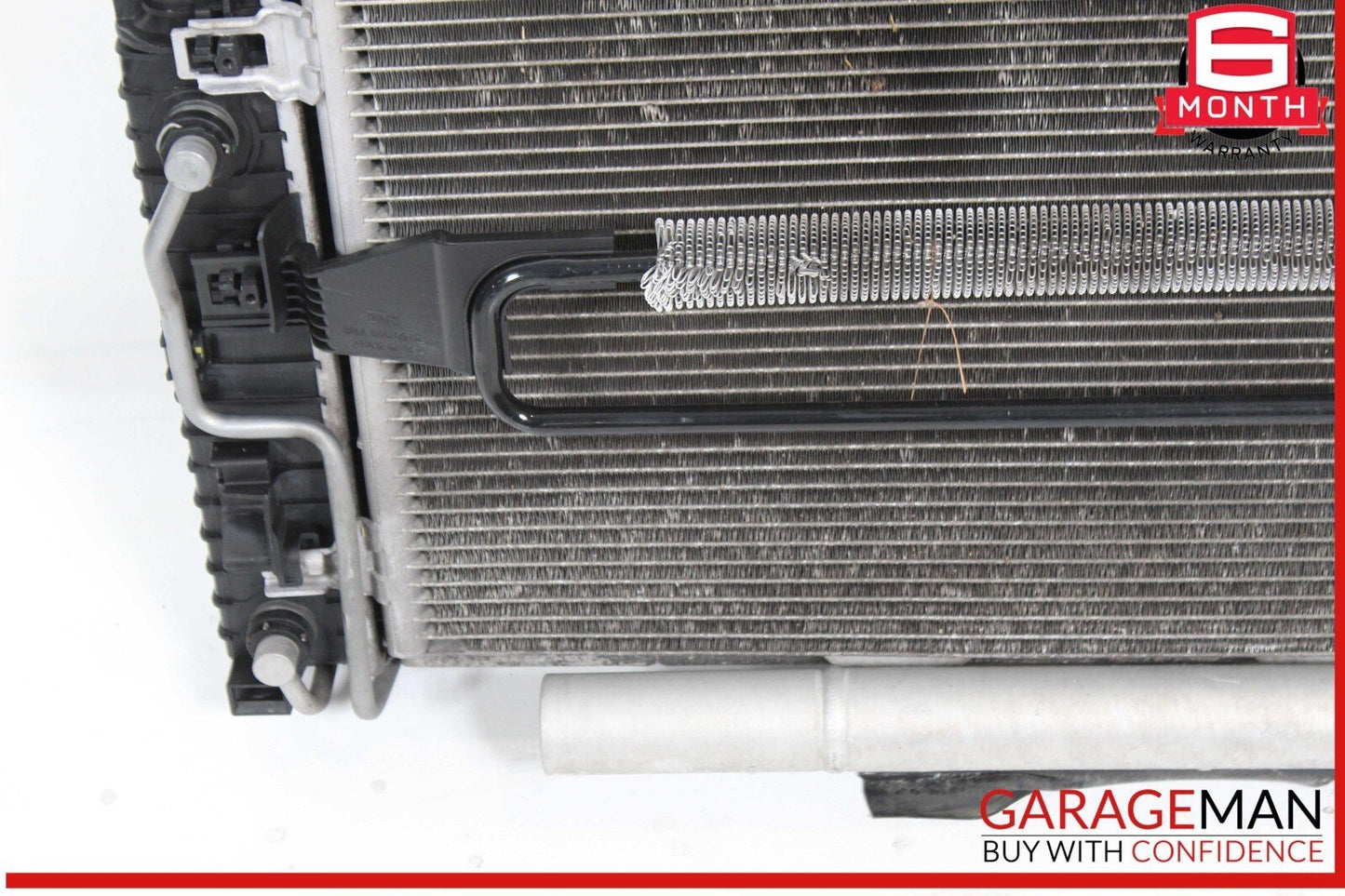 06-09 Mercedes W211 E350 Engine Cooling Radiator A/C AC Condenser Assembly OEM
