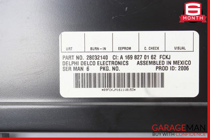 03-09 Mercedes SLK280 GL450 E550 E63 AMG Sirius Satellite Radio Receiver Module