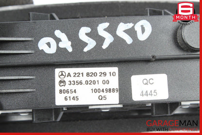 07-13 Mercedes W221 S500 S550 CL550 Instrument Cluster Dash Control Switch OEM