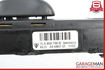 03-06 Porsche Cayenne 955 Front Right Passenger Side Seat Control Switch OEM