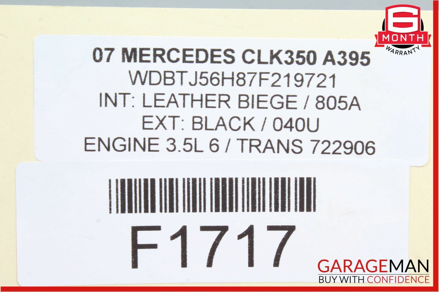 03-09 Mercedes W209 CLK500 CLK63 AMG Rear Right Side Lower Control Arm OEM