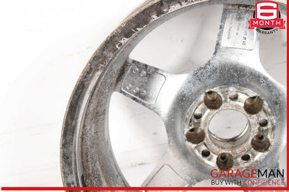 03-12 Mercedes R230 SL500 SL55 AMG 9.5 x 18 18" Rear Wheel Rim 2304012102 OEM
