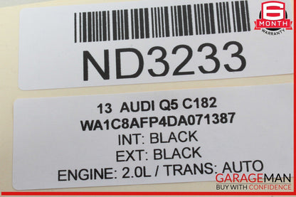 09-18 Audi Q5 SQ5 Q3 Rear Right Passenger Side Door Lock Latch Actuator OEM
