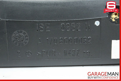 97-04 Mercedes R170 SLK230 Left / Right Headrest Head Rest Roll Over Bar Black