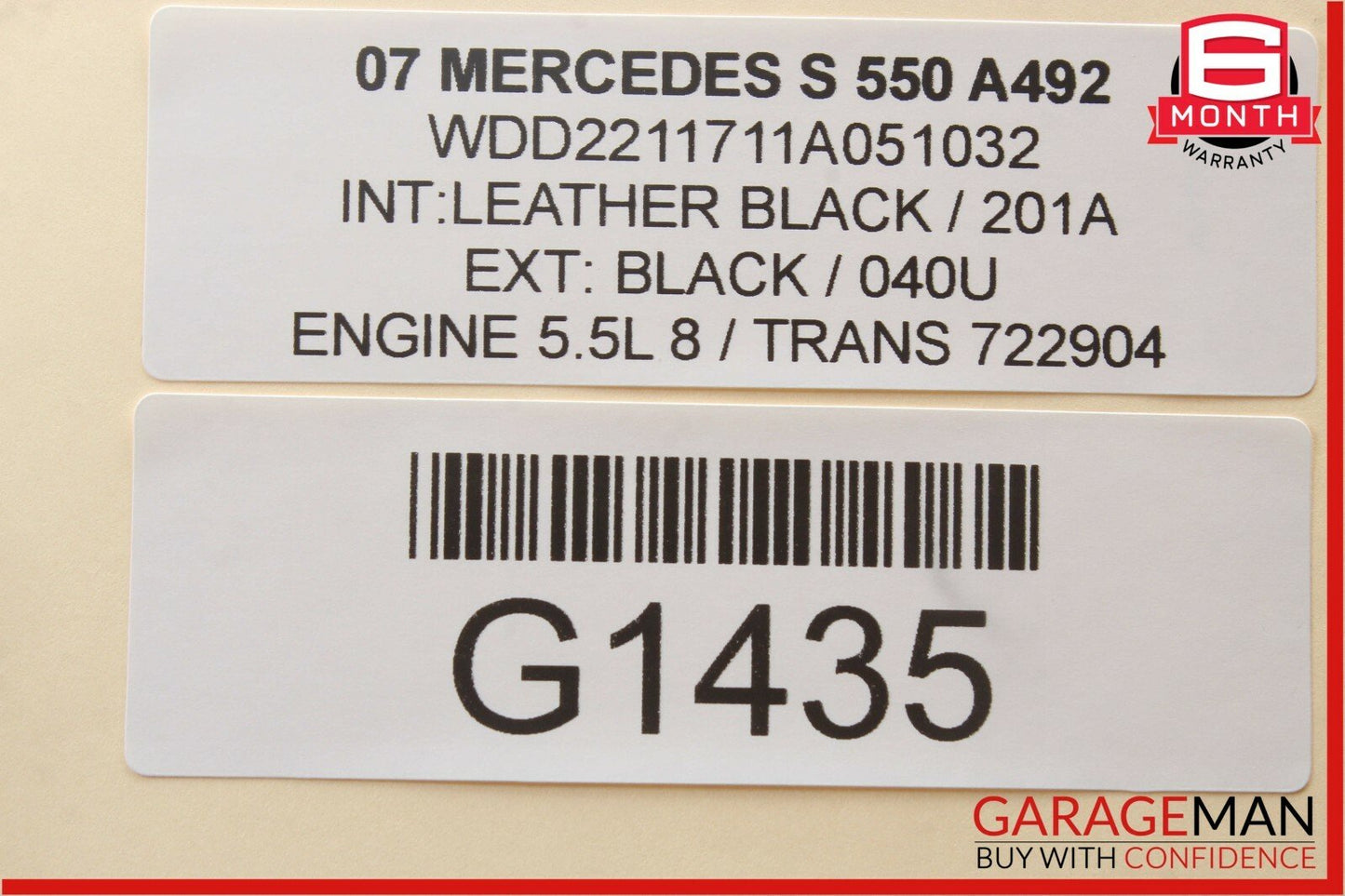 07-09 Mercedes W221 S550 Phone Antenna Amp Amplifier Booster Module