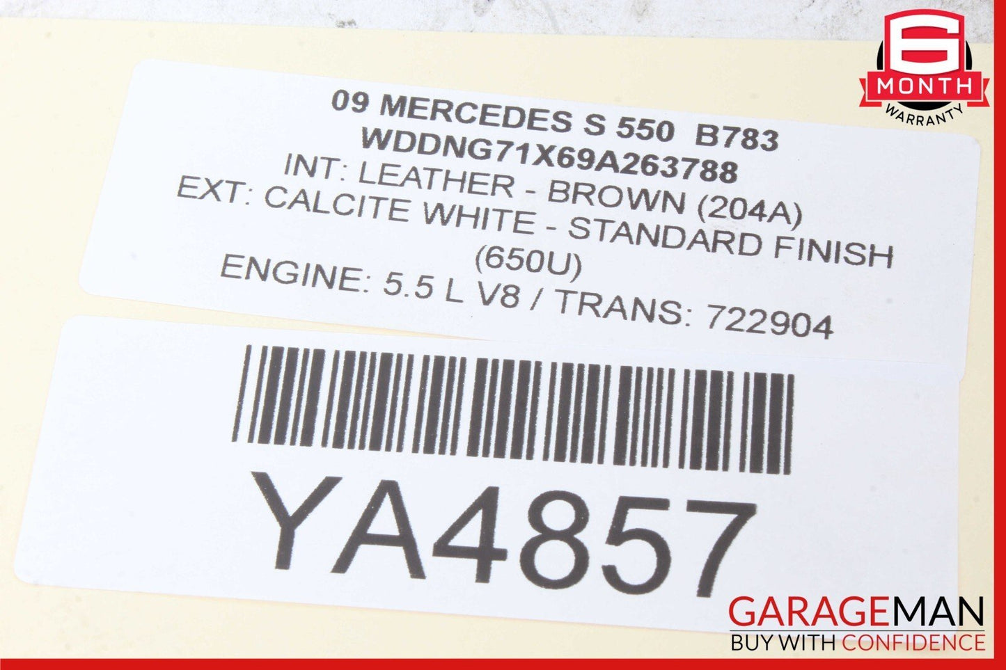 07-13 Mercedes W221 S550 Top Upper Radiator Core Support Headlight Bracket Bar