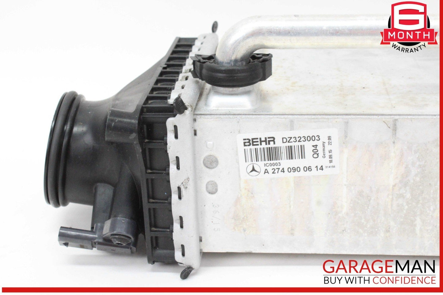 15-20 Mercedes W205 C300 GLC300 2.0L Engine Mounted Intercooler 2740900614 OEM