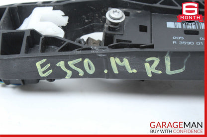 14-16 Mercedes W212 E350 E550 Rear Left Exterior Door Handle Bezel