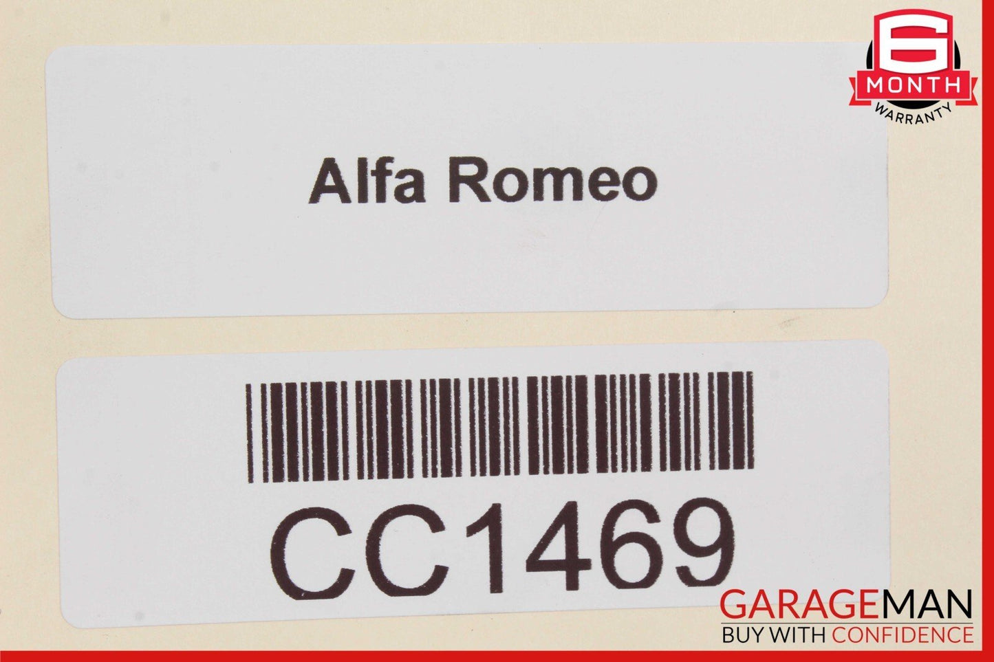 17-19 Alfa Romeo Giulia Rear Left Side Interior Door Panel Cover Trim Assembly