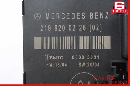 06-11 Mercedes W219 CLS500 Rear Left Door Computer Controller Module Unit