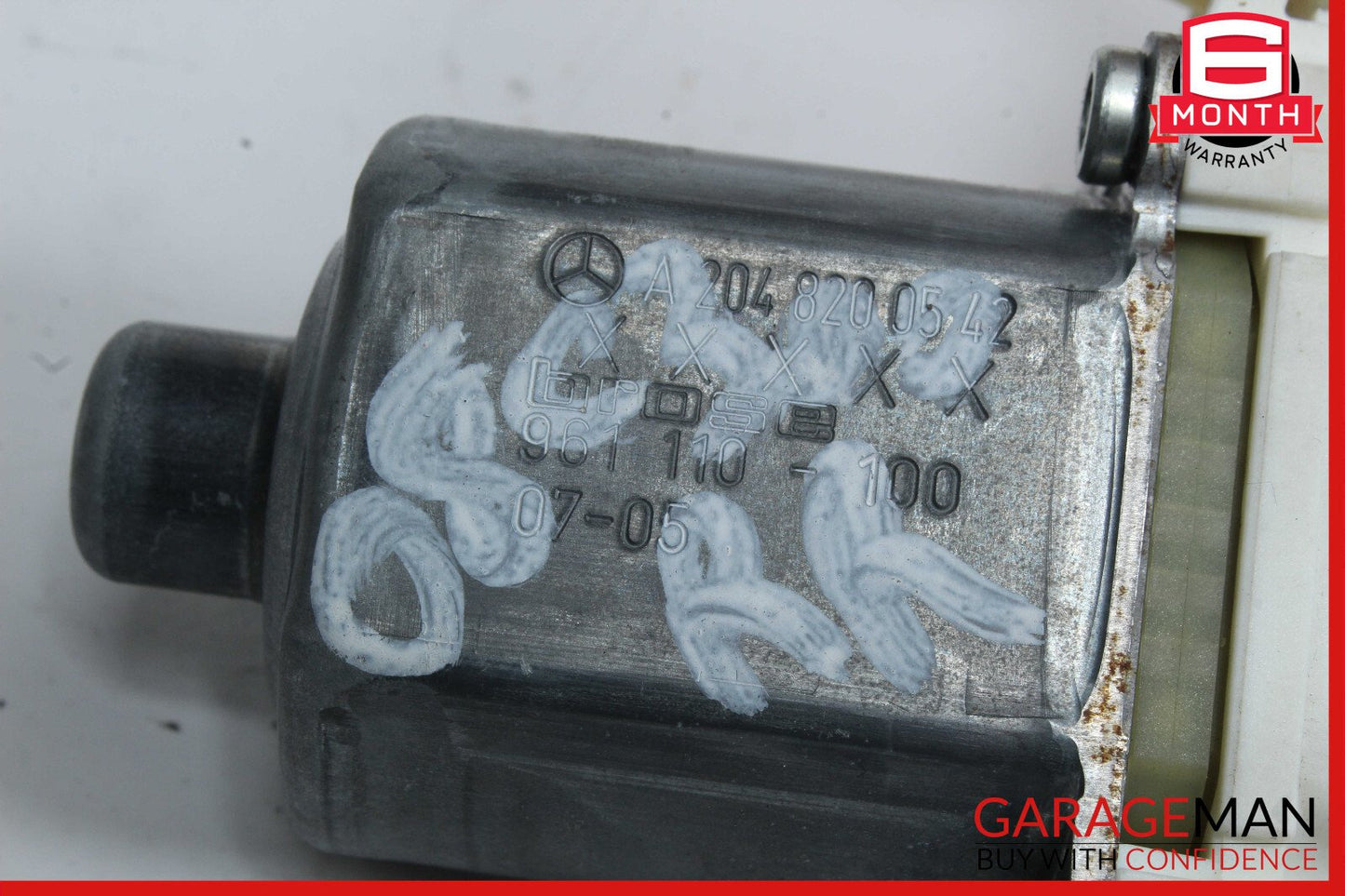 08-16 Mercedes W204 C300 GLK350 Rear Left Side Door Window Regulator Motor OEM