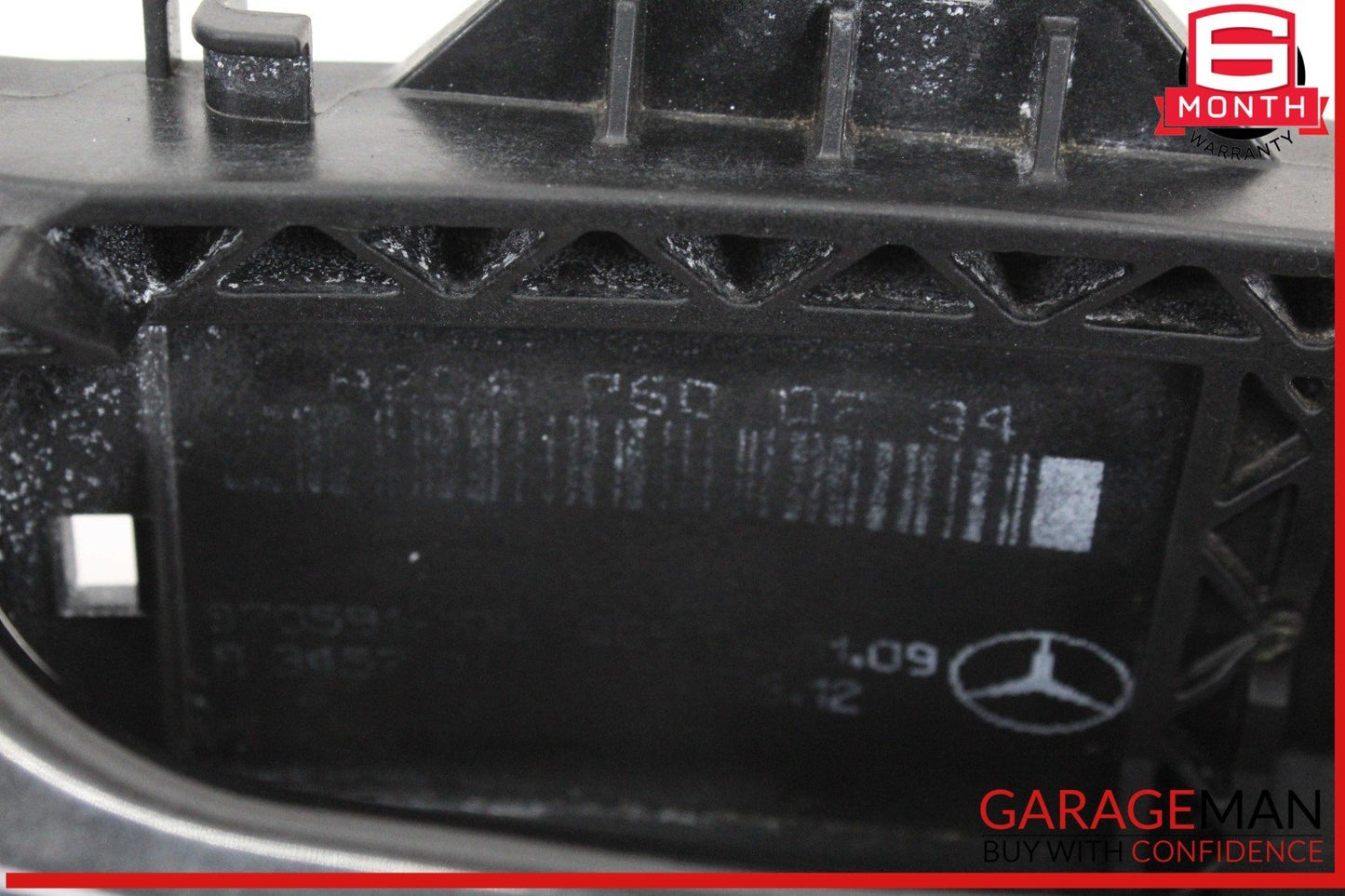 10-15 Mercedes X204 GLK350 GLK250 Rear Left Side Exterior Door Handle Black OEM