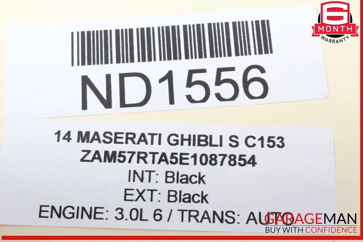 14-17 Maserati Ghibli S Rear Right or Left Side Lower Control Arm OEM