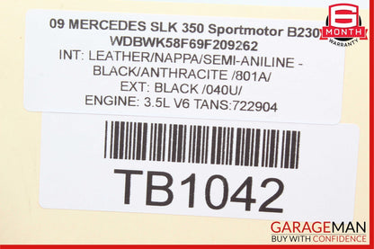 08-17 Mercedes SLK350 E500 C300 E400 Front Right RWD Spindle Knuckle Hub Bearing