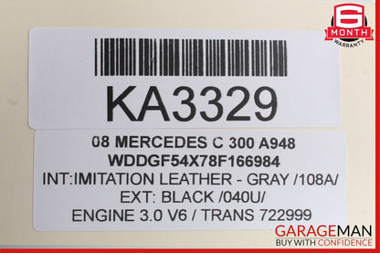 08-18 Mercedes W204 C300 CLS550 GLK350 Rear Left Side Door Control Module OEM