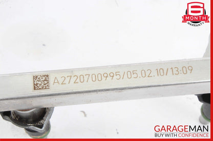 05-12 Mercedes R350 E350 ML350 Fuel Injector Rail Engine Frame Rack 2720700995