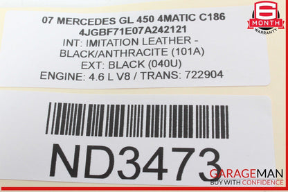 06-12 Mercedes X164 GL450 4MATIC Communication Control Module 2198200926 OEM