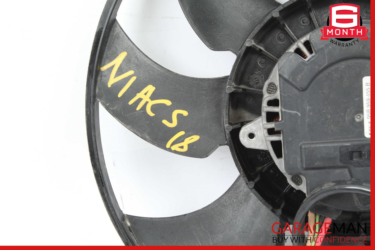 15-18 Porsche Macan S Engine Cooling Fan Motor 95B959455 OEM