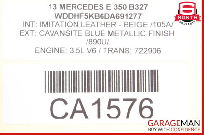 08-17 Mercedes W212 E350 E550 C250 C300 C350 Front Right Upper Control Arm OEM