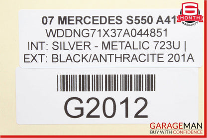 07-13 Mercedes W221 S550 S63 AMG Front Left Driver Door Lock Latch Actuator OEM