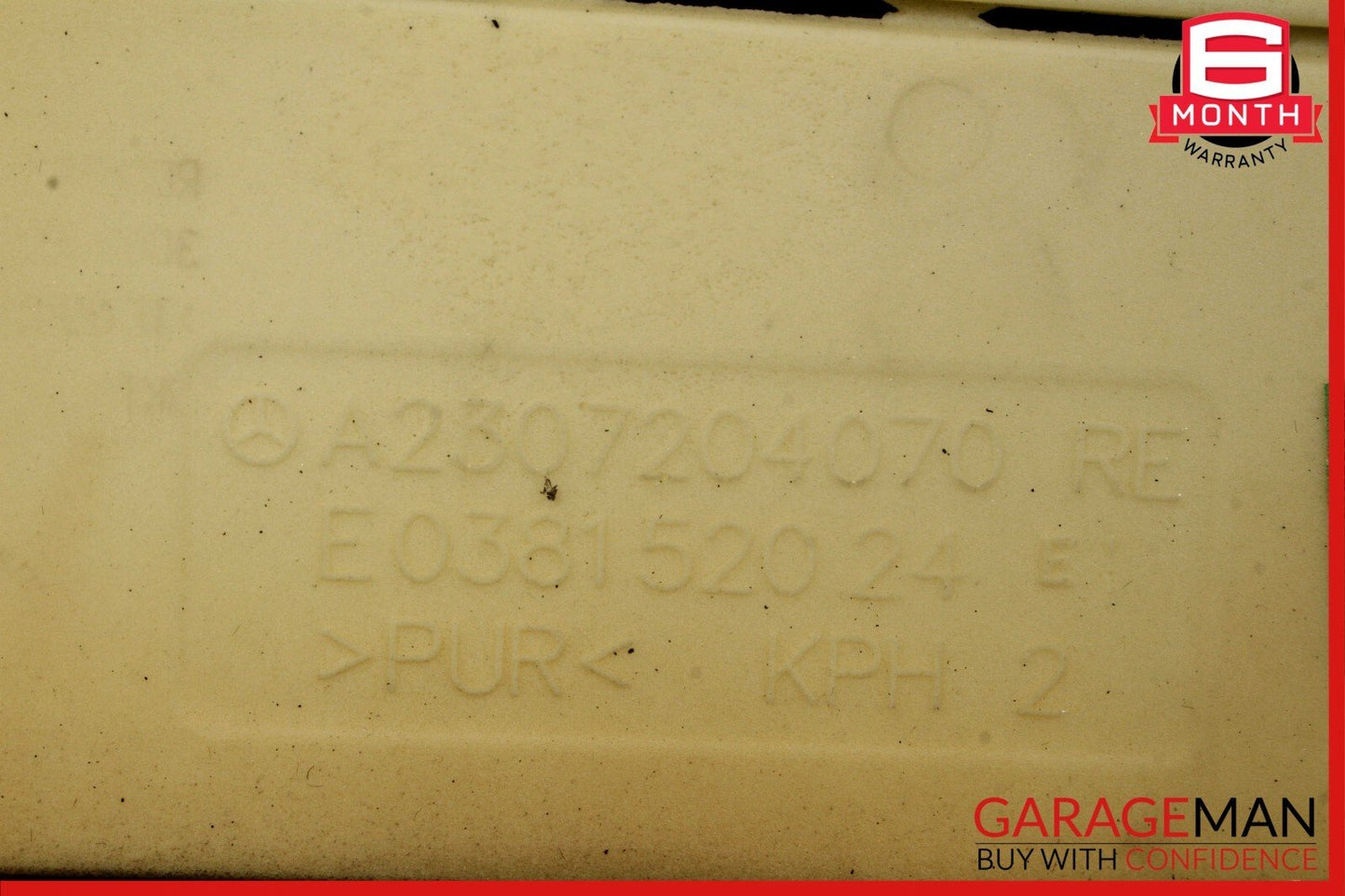03-06 Mercedes R230 SL500 SL55 AMG Front Right Interior Door Panel Gray OEM