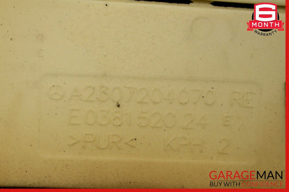 03-06 Mercedes R230 SL500 SL55 AMG Front Right Interior Door Panel Gray OEM