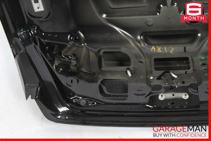 11-14 Audi A8 S8 Rear Trunk Lid Hatch Tailgate Deck Shell Black OEM
